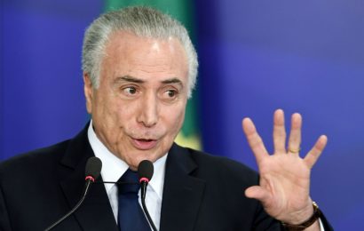 Câmara vota nesta quarta-feira denúncia contra Temer