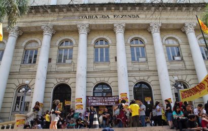 Cpers protesta na Capital