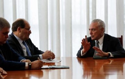 Temer quer que RS encontre solução para impasse com gasto de pessoal para aderir ao RRF