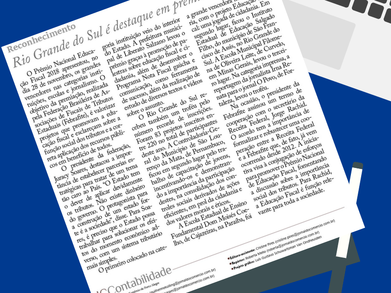 JC Contabilidade| Rio Grande do Sul é destaque em prêmio nacional JC Contabilidade| Rio Grande do Sul é destaque em prêmio nacional