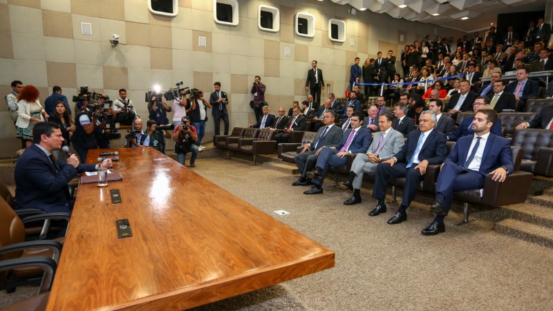 Governador participa da apresentação do Projeto de Lei Anticrime em Brasília