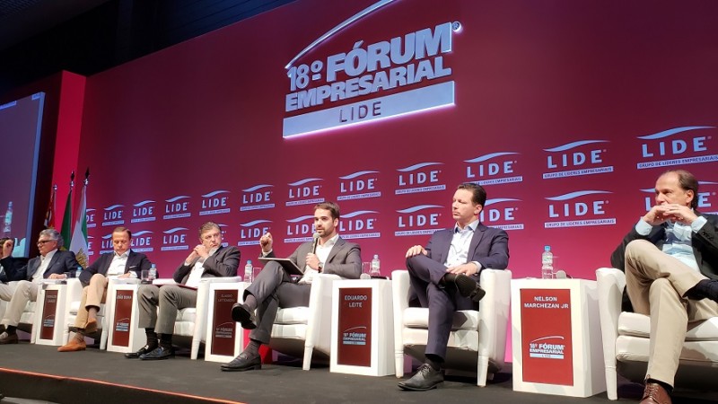 Leite diz em SP que reformas vão criar ambiente para atrair investimentos