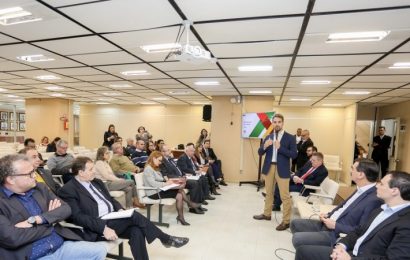 Governador apresenta proposta de reforma a lideranças da União Gaúcha em Defesa da Previdência