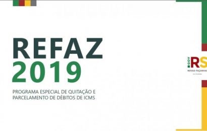 Site da Fazenda traz informações e simulador do Refaz 2019