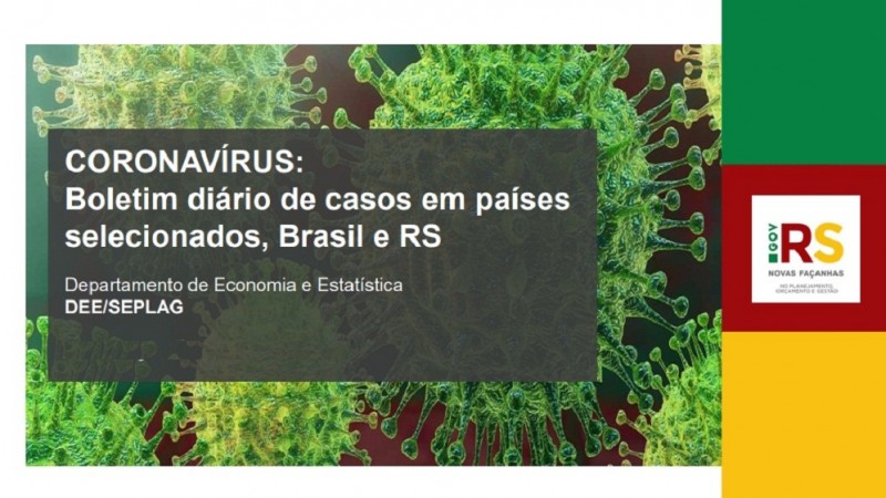 Estudo do DEE/Seplag atualiza cenários de avanços da Covid-19 no Estado