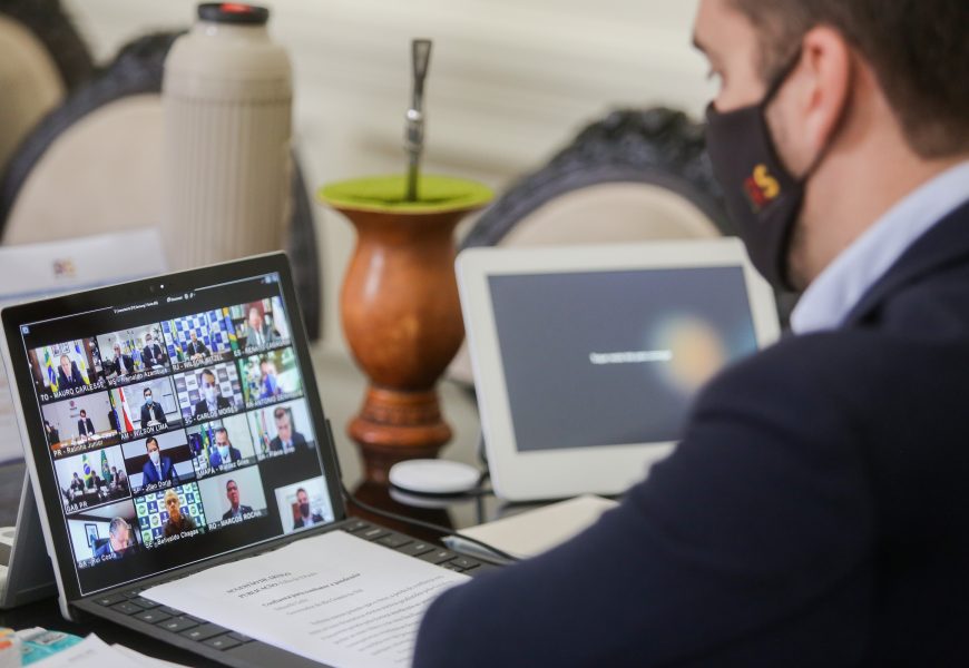 Leite e demais governadores pedem recursos do auxílio emergencial ainda em maio