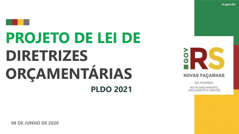 Governo apresenta LDO 2021 para Comissão de Finanças da Assembleia Legislativa