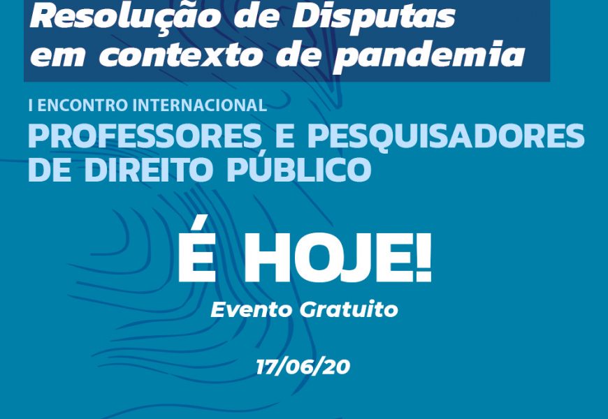 I Encontro Internacional de Professores e Pesquisadores de Direito Público
