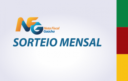 Sorteio mensal de agosto da NFG será realizado segunda-feira (31)