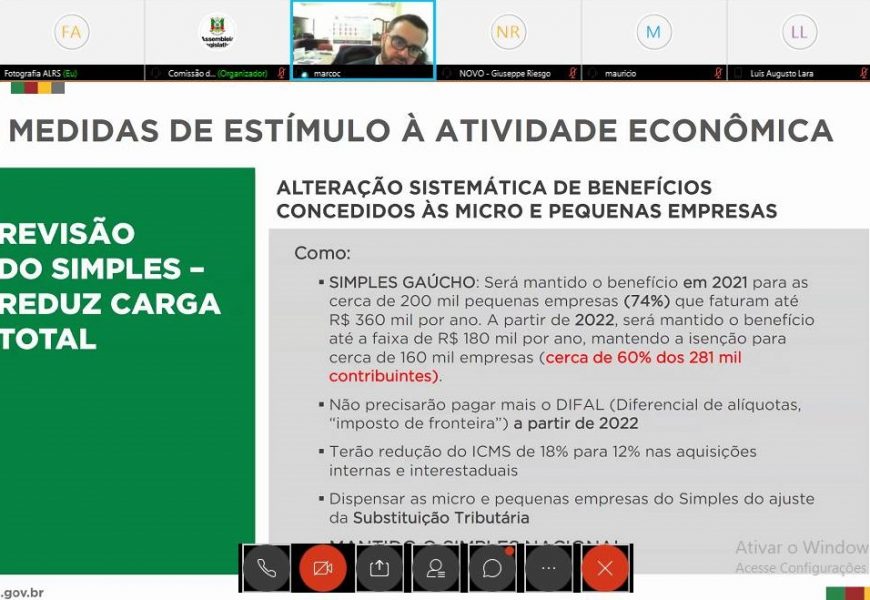 Benefícios para empresas do Simples foram apresentados em audiência na Assembleia