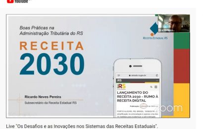 Receita 2030 e boas práticas da administração tributária são destaque em live da Secretaria da Economia de Goiás