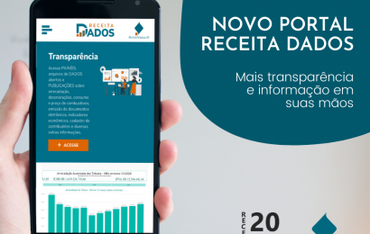 Receita Estadual amplia transparência e lança novo Portal Receita Dados