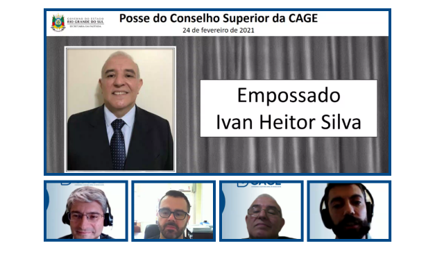 Membro indicado tomou posse no Conselho Superior da Cage