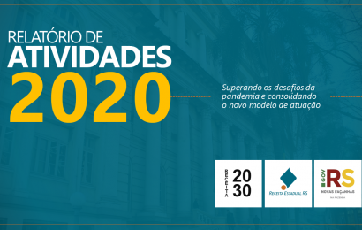 Receita Estadual publica Relatório de Atividades 2020 no Portal Receita Dados