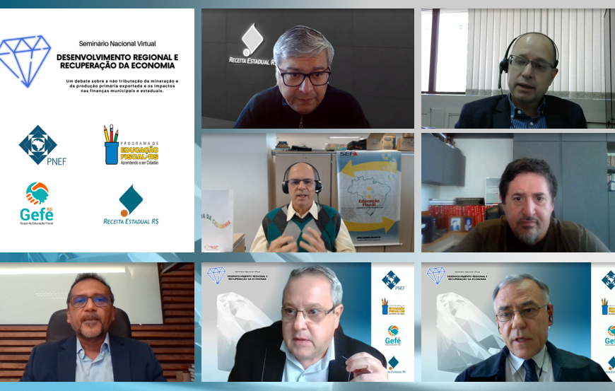 Seminário Virtual sobre desenvolvimento regional e recuperação da economia reúne mais de 850 participantes de 300 municípios gaúchos