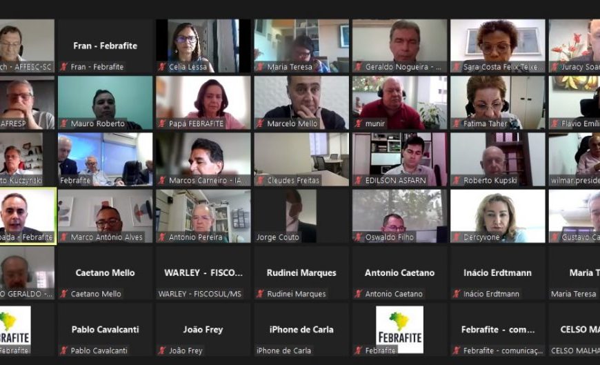 Febrafite elege diretoria para o biênio 2022-2024; Rodrigo Spada é reeleito presidente Febrafite elege diretoria para o biênio 2022-2024; Rodrigo Spada é reeleito presidente