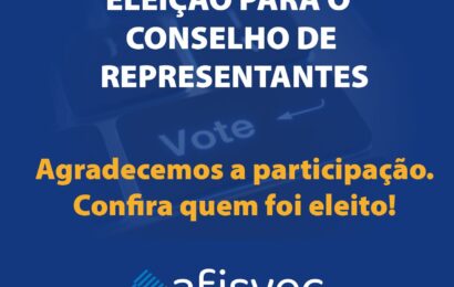 Eleito o novo Conselho de Representantes da AFISVEC