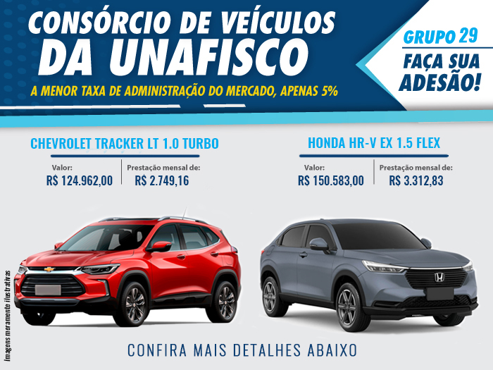 Convênio Febrafite + Unafisco Nacional: consórcio de veículos com a menor taxa de adm do mercado