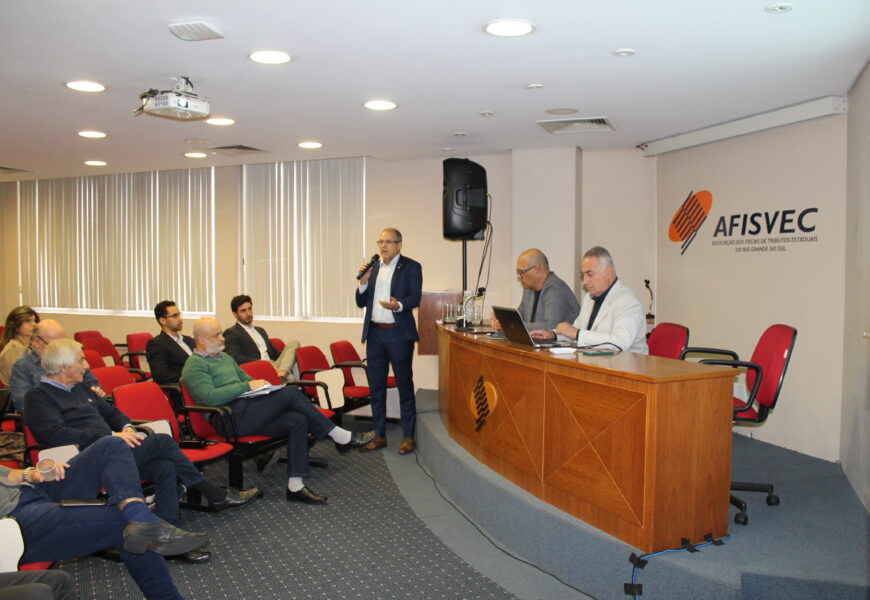 Reforma Tributária: AFISVEC promove encontro para debater o tema