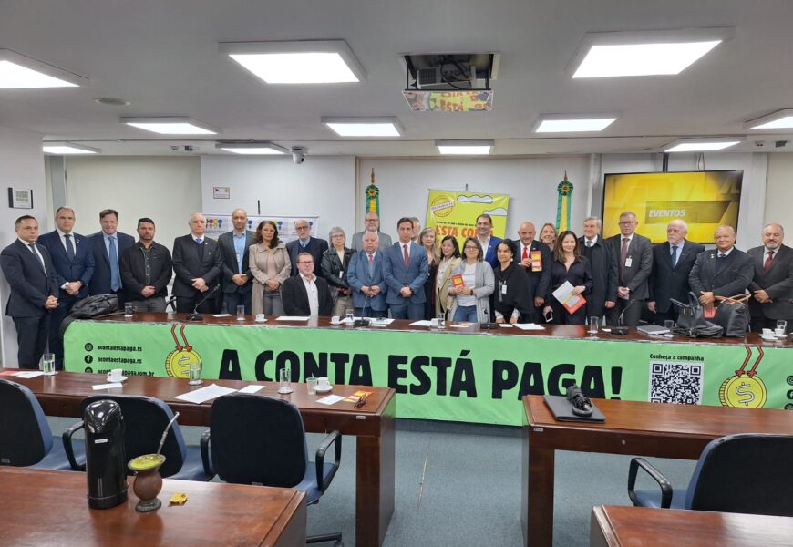 “A Conta Está Paga”: AFISVEC participa de evento sobre a dívida do Estado com a União