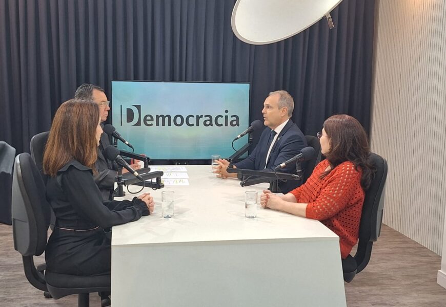 Presidente da AFISVEC participa do Programa Democracia da TV ALRS ao lado de lideranças das Carreiras de Estado