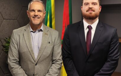 AFISVEC prestigia a posse do Auditor Fiscal da Receita Estadual do RS, Christian Dall Agnol Boni