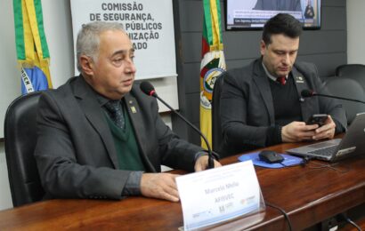 Presidente da AFISVEC apresenta nova diretoria na Assembleia e debate PEC 6 e Data-Base