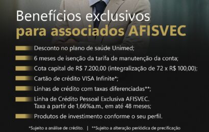 AFISVEC e Unicred São Leopoldo: vantagens exclusivas para os associados e acesso ao plano de saúde Unimed