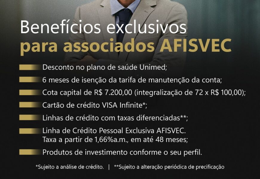 AFISVEC e Unicred São Leopoldo: vantagens exclusivas para os associados e acesso ao plano de saúde Unimed