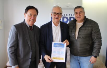 Ex-presidente da AFISVEC e associado reúnem-se com deputado Pedro Westphalen para tratar da PEC 6/2024